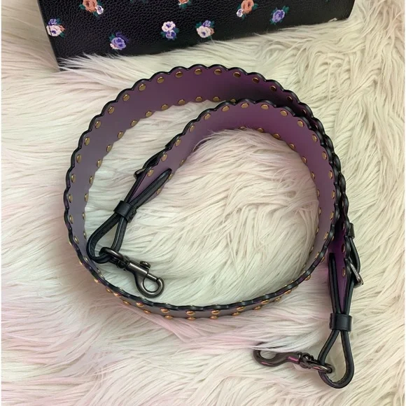 Coach Novelty Strap With Scallop Rivets Final Price - Picture 6 of 9